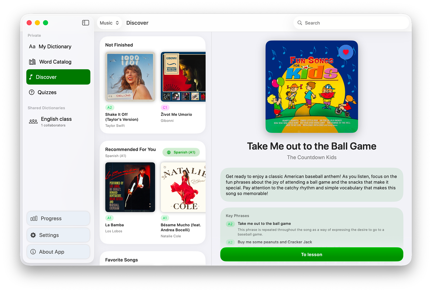 macOS Music Learning