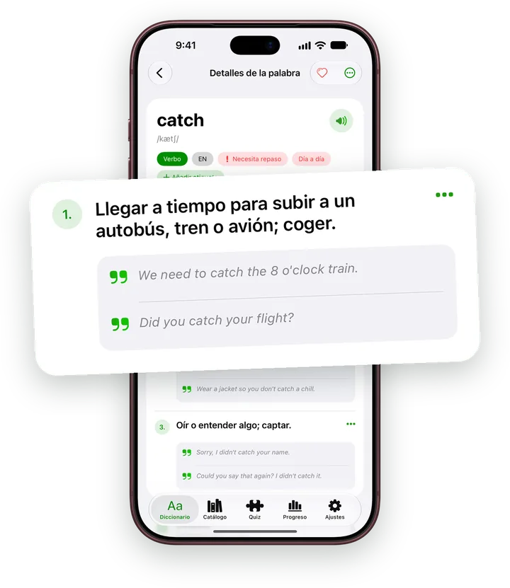 Los significados de una palabra con ejemplos
